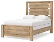 Brozmont Full Panel Bed, Dresser and Mirror - B1045B9