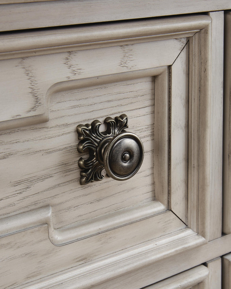 Bruchandi Antique White Nightstand - PCB948-93