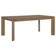 Bruner 5-piece 72-inch Rectangular Dining Set Natural Brown - 109101-S5