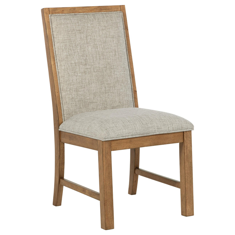 Bruner 5-piece 72-inch Rectangular Dining Set Natural Brown - 109101-S5