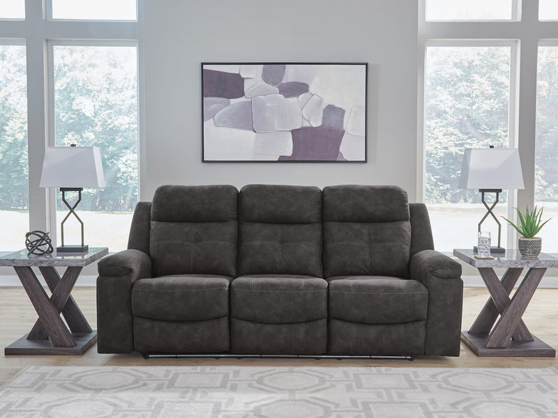 Brysonview Charcoal Reclining Sofa - 6360588
