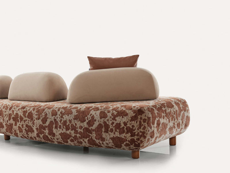 Bubble Sectional Sofa in Brown - 200-ELI-BUB-DSN-112-T-881-S
