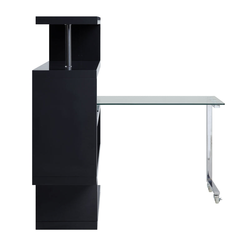 Buck II Writing Desk W/Bookshelf - 93177