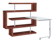 Buck II Writing Desk W/Bookshelf - 93183
