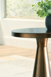 Budington Light Bronze Finish Accent Table - A4000751