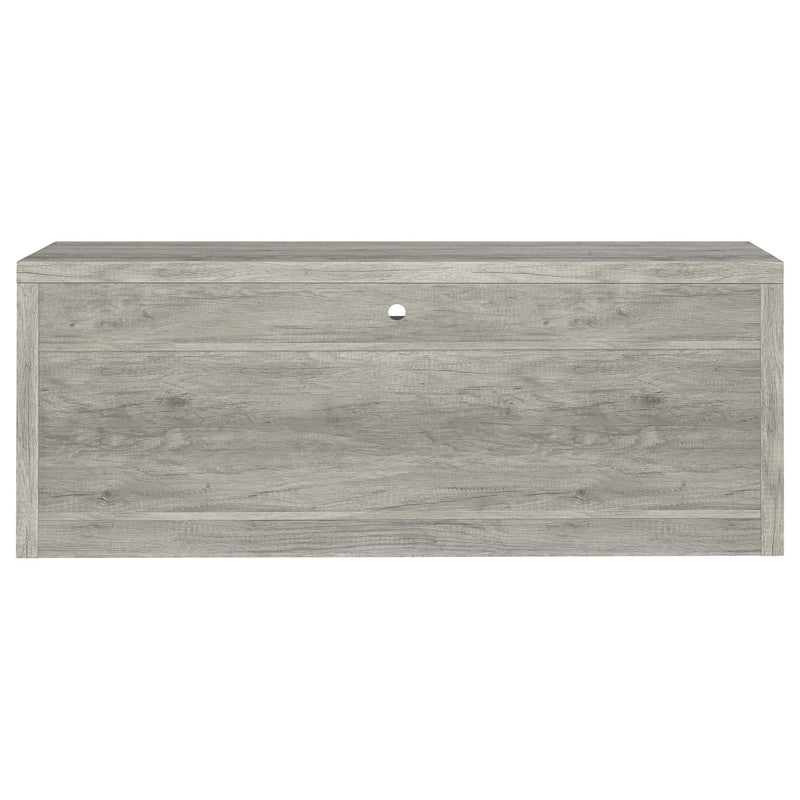 Burke 3-piece 59-inch TV Entertainment Center Grey Driftwood - 701024-SET