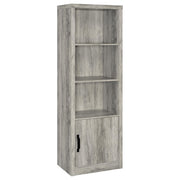 Burke 3-piece 59-inch TV Entertainment Center Grey Driftwood - 701024-SET