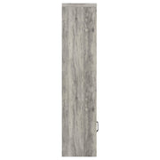 Burke 4-shelf Engineered Wood Media Tower Grey Driftwood - 707726