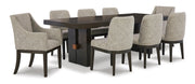 Burkhaus Dark Brown Extendable Dining Set - DMV FurnitureDining Room Set