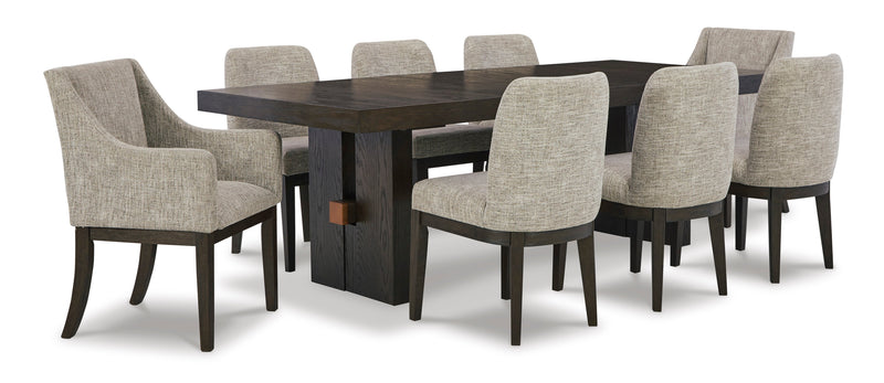 Burkhaus Dark Brown Extendable Dining Set - DMV FurnitureDining Room Set