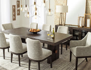 Burkhaus Dark Brown Extendable Dining Set - DMV FurnitureDining Room Set