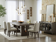 Burkhaus Dark Brown Extendable Dining Set - DMV FurnitureDining Room Set