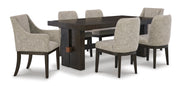Burkhaus Dark Brown Extendable Dining Set - DMV FurnitureDining Room Set