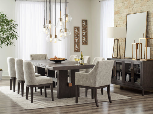 Burkhaus Dark Brown Extendable Dining Set - DMV FurnitureDining Room Set