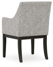 Burkhaus Dining Table and 6 Chairs in Dark Brown - PKG023626