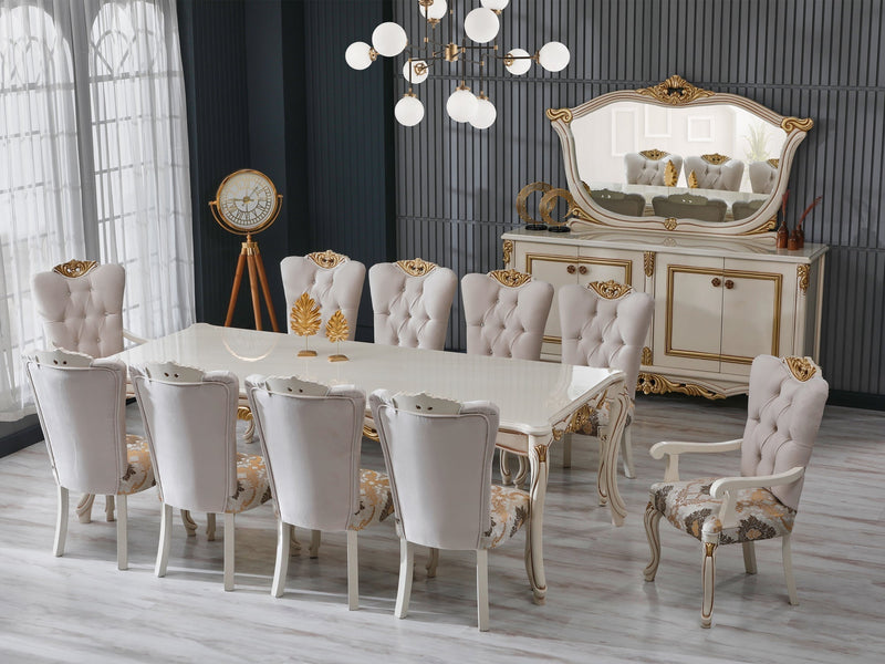 Buse 104" Wide 10 Person Dining Table - Dining Tables