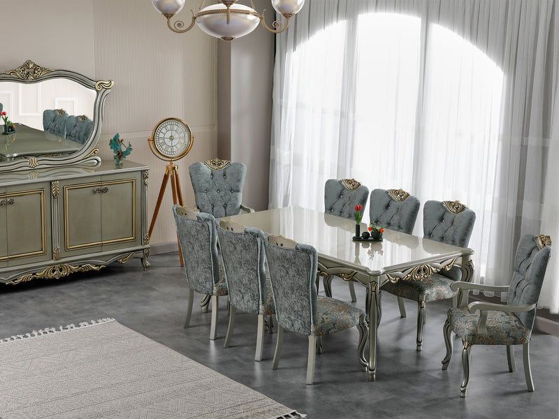 Buse 144" Wide 12 Person Dining Table - Dining Tables