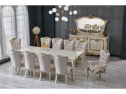 Buse Diningroom Table Cream - Table 97" - 115-BUS-HM571-DT-8