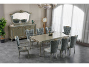 Buse Diningroom Table Light Green - Table 82" - 115-BUS-HM620-DT-6