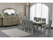 Buse Diningroom Table Light Green - Table 82" - 115-BUS-HM620-DT-6