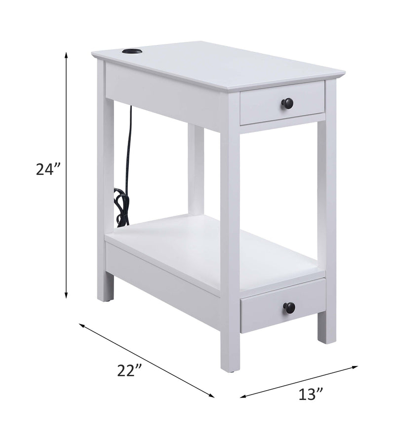 Byzad Accent Table W/USB - 97741