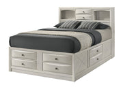 Emily Queen Bed White image