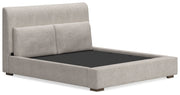 Cabalynn Light Brown Upholstered Panel Bedroom Set from Ashley - DMV Furniture