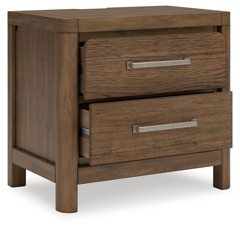 Cabalynn Light Brown Upholstered Panel Bedroom Set from Ashley - DMV Furniture