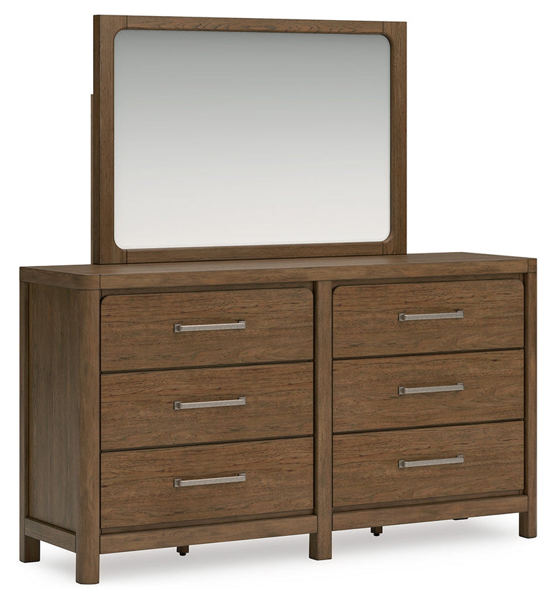 Cabalynn Light Brown Upholstered Panel Bedroom Set from Ashley - DMV Furniture