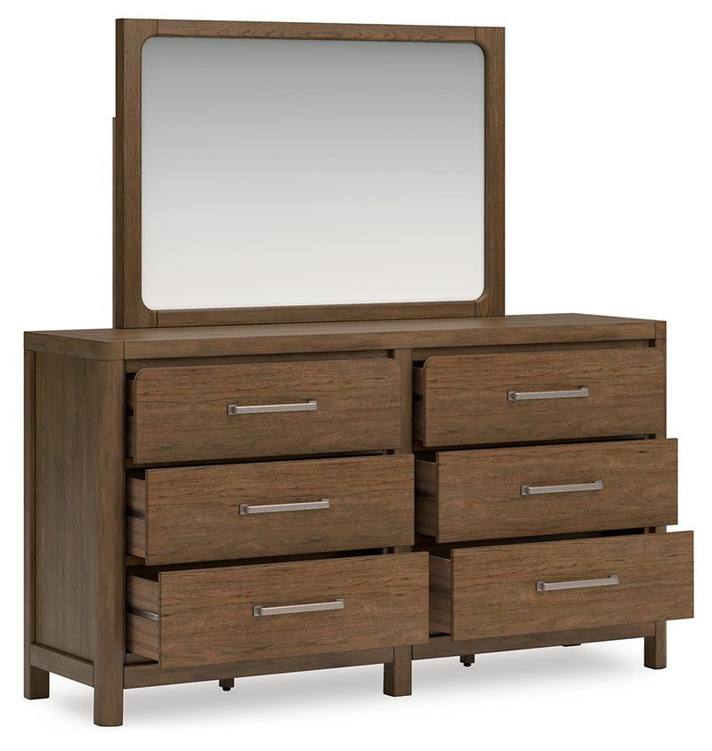 Cabalynn Light Brown Upholstered Panel Bedroom Set from Ashley - DMV Furniture