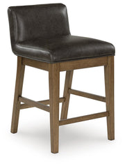 Cabalynn Light Brown Counter Height Barstool (Set of 2) - D974-124X2
