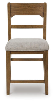 Cabalynn Light Brown Counter Height Barstool (Set of 2) - D974-224X2