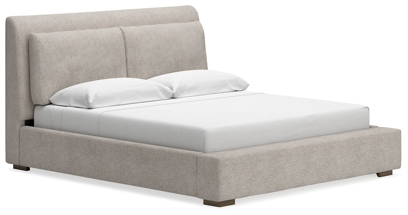 Cabalynn Light Brown Upholstered Panel Bedroom Set - DMV FurnitureBedroom Set