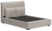 Cabalynn Light Brown Upholstered Panel Bedroom Set from Ashley - DMV Furniture