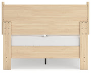 Cabinella Full Panel Headboard with Dresser and Chest in Tan - PKG017217