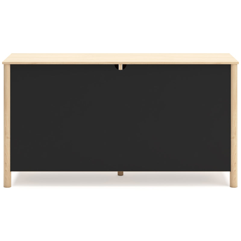 Cabinella Full Panel Headboard with Dresser and Chest in Tan - PKG017217