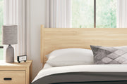 Cabinella Queen Panel Headboard with Dresser, Chest and 2 Nightstands in Tan - PKG017285