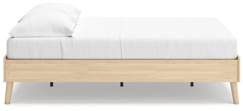 Cabinella Tan Full Platform Bed - EB2444-112
