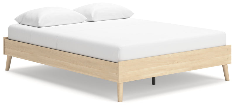 Cabinella Tan Queen Platform Bed - EB2444-113