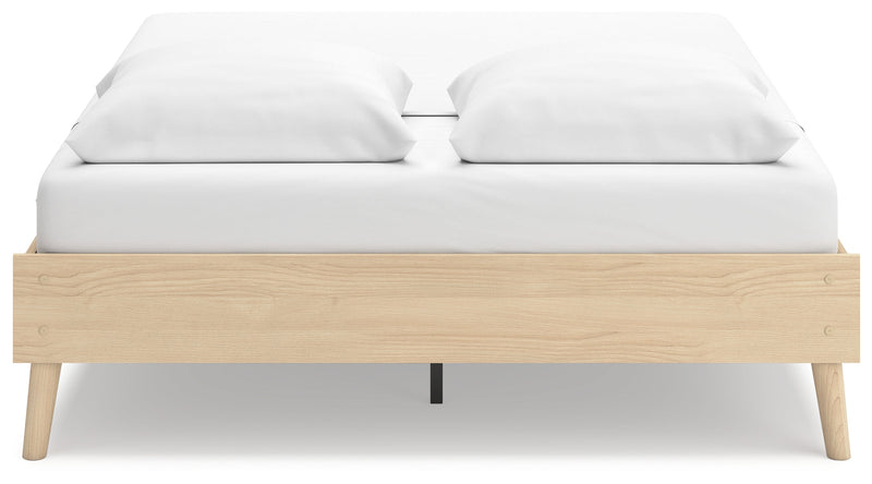 Cabinella Tan Queen Platform Bed - EB2444-113