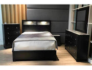 Cadence Black LED Panel Bedroom Set - DMV FurnitureBedroom Set