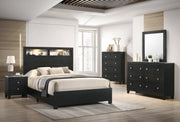 Cadence Black LED Panel Bedroom Set - DMV FurnitureBedroom Set