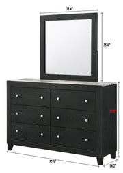 Cadence Black LED Panel Bedroom Set - DMV FurnitureBedroom Set