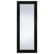 Cadence Tempered Glass Full Length Standing Mirror Black Oak - 961653