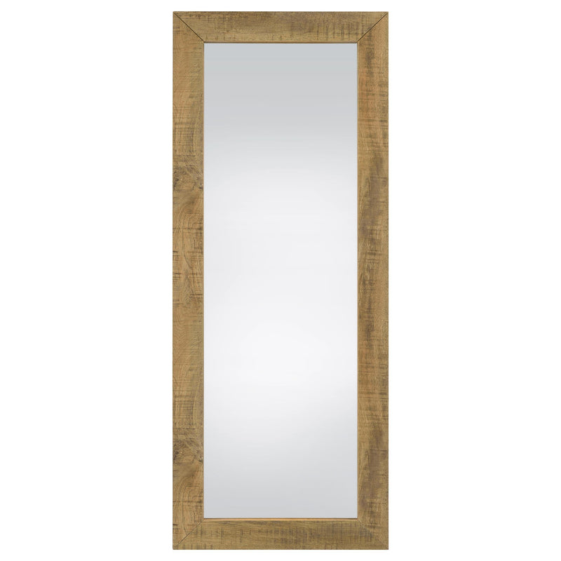 Cadence Tempered Glass Full Length Standing Mirror Mango - 961654