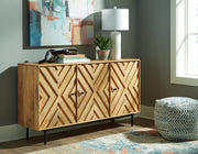 Cadewick Natural Accent Cabinet - A4000570