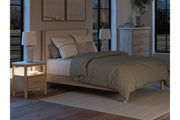 Cadmori Two - tone Queen Upholstered Platform Bed - DMV FurnitureQueen Bed