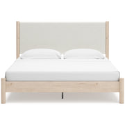 Cadmori Two - tone Upholstered Panel Bedroom Set - DMV FurnitureBedroom Set