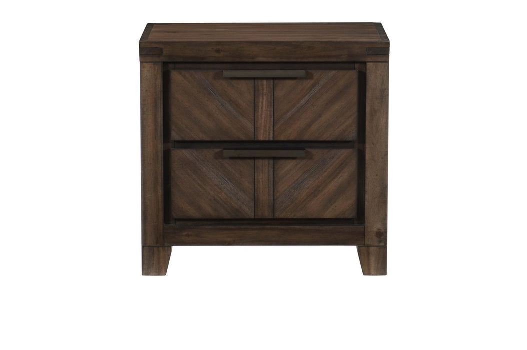 Parnell 6 Piece Eastern King Bedroom Set In Distressed Espresso 1648K-1Ek-6Set | Homelegance
