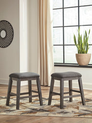 Caitbrook Gray 5 - Piece Counter Height Set w/ Stools - DMV FurnitureCounter Height Set